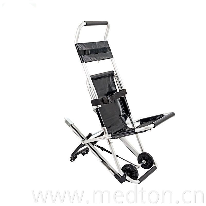 Camilla de evacuación Manual de emergencia de rescate médico hospitalario ESS-X5E camilla de silla plegable para escalera